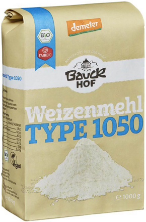 Bauckhof Weizenmehl Type 1050, 1kg