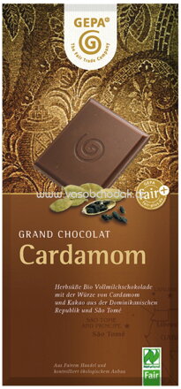 GEPA Tafelschokolade Cardamom, 100g