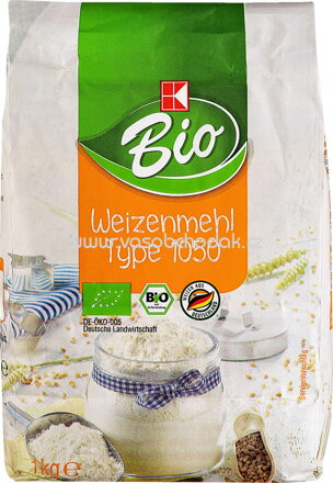 K-Bio Weizenmehl Type 1050, 1 kg