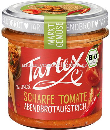 Tartex Scharfe Tomate, 135g