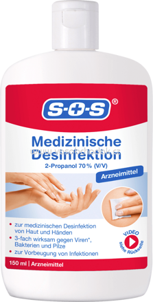 SOS Medizinische Desinfektion, 150 ml