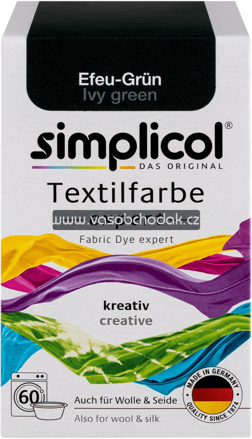 Simplicol Textilfarbe expert Efeu-Grün, 1 St