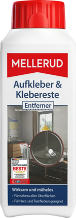 Mellerud Aufkleber & Klebereste Entferner, 250 ml