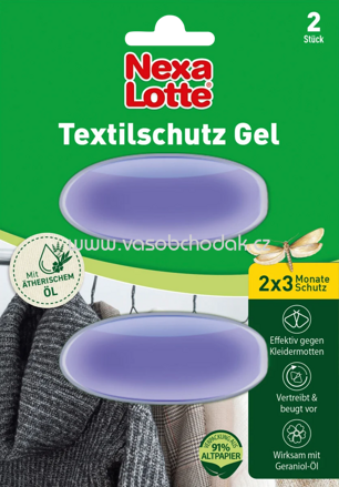 Nexa Lotte Mottenschutz Textilschutz Gel, 2 St