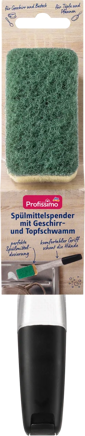 Profissimo Spülmittelspender mit Geschirr- und Topfschwamm, 1 St