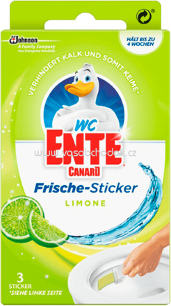 WC-Ente Frische Sticker Limone, 3 St
