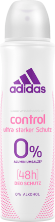 Adidas Deospray Control 0%, 150 ml