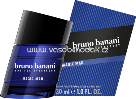Bruno Banani Eau de Toilette Magic Man, 30 ml