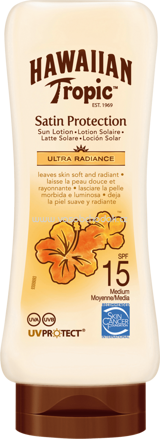 Hawaiian Tropic Sonnenmilch Satin Protection LSF 15, 180 ml