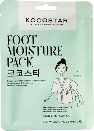 Kocostar Fuß-Maske, 1 Paar, 2 St