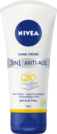NIVEA Handcreme 3in1 Anti-Age Q10, 75 ml
