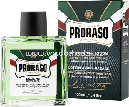 Proraso After Shave Lotion, 100 ml