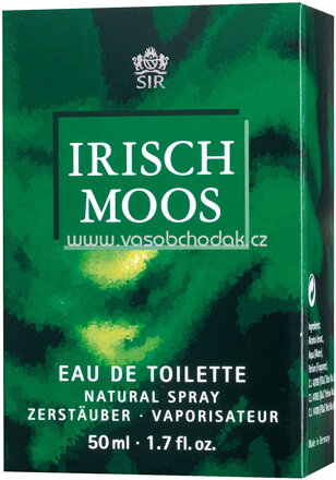 Sir Irisch Moos Eau de Toilette, 50 ml