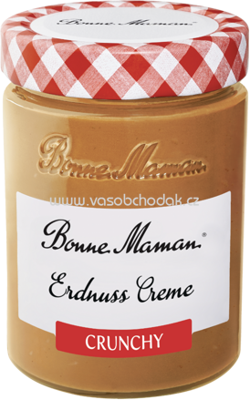 Bonne Maman Erdnuss Creme, crunchy, 325g