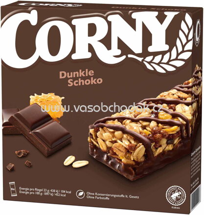 Corny Classic Dunkle Schoko, 6x23g