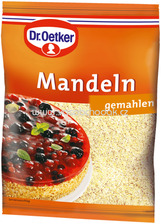 Dr.Oetker Mandeln gemahlen, 100g