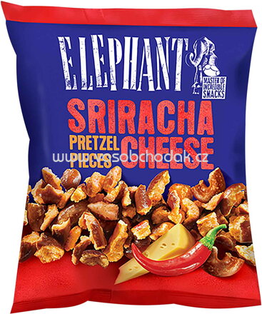 Elephant Meteoritzi Pretzel Pieces Sriracha Cheese, 125g
