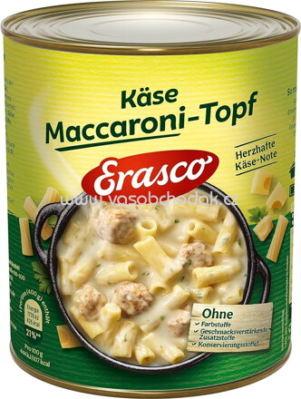 Erasco Käse Maccaroni Topf, 800g