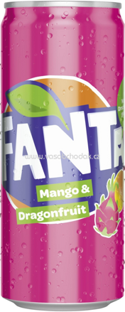 Fanta Mango & Dragonfruit, 330 ml