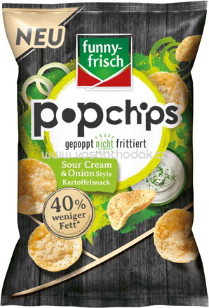 Funny-frisch Popchips Sour Cream & Onion Style, 80g