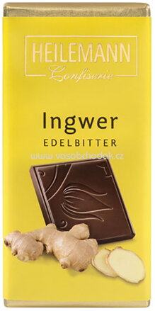 Heilemann Ingwer Edelbitter-Schokolade, 37g