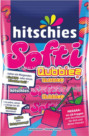 Hitschies Softi Qubbies Kirsche, 80g