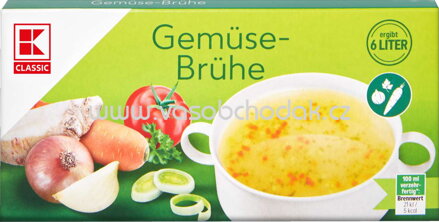 K-Classic Gemüse Brühe, 12x500 ml