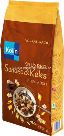 Kölln Müsli Knusper SchoKo & KeKs, 1,7 kg