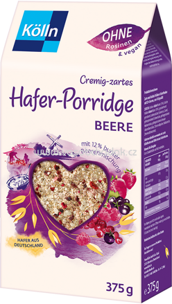 Kölln Hafer Porridge Beere, 375g