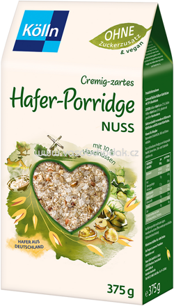 Kölln Hafer Porridge Nuss, 375g