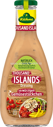 Kühne Thousand Islands Dressing mit würzigen Gemüsestückchen, 500 ml
