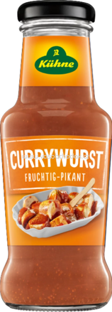 Kühne Currywurst Sauce, fruchtig-pikant, 250 ml