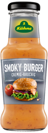 Kühne Smoky Burger, cremig-rauchig, 250 ml