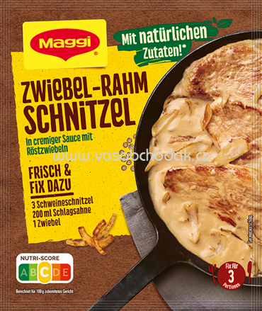 Maggi Fix Zwiebel Rahm Schnitzel, 1 St