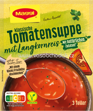 Maggi Guten Appetit Tomatensuppe mit Langkornreis, 1 St