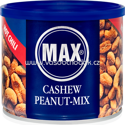 MAX Cashew Peanut Mix Hot Chili, 250g