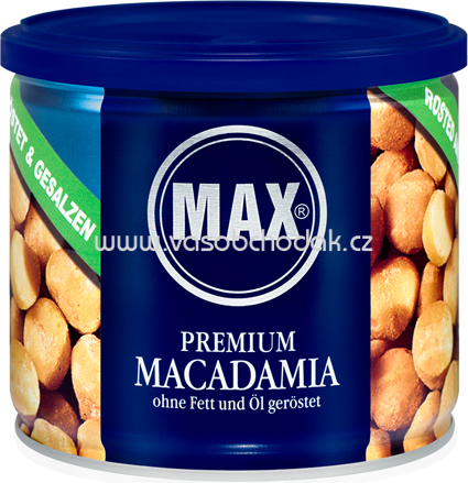 MAX Premium Macadamia geröstet & gesalzen, 150g