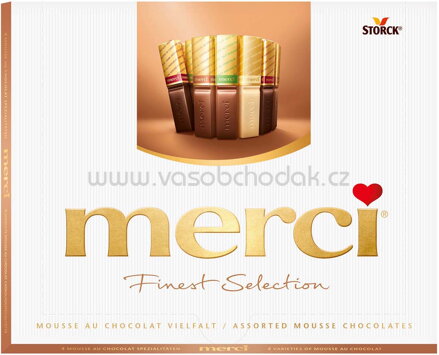Merci Finest Selection Mousse au Chocolat, 210g