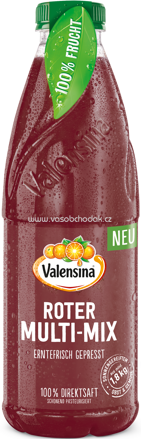 Valensina 100% Erntefrisch Gepresst Roter Multi Mix, 1l