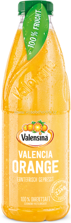 Valensina 100% Erntefrisch Gepresst Valencia Orange, 1l