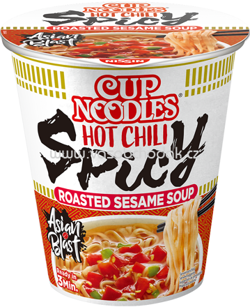 Nissin Cup Noodles Hot Chili Spicy, 1 St