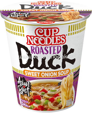 Nissin Cup Noodles Roasted Duck, 1 St