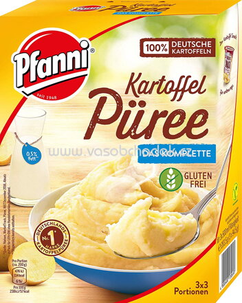 Pfanni Kartoffel Püree das Komplette, 3x500 ml