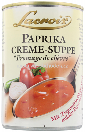 Lacroix Paprika Creme-Suppe Fromage de chèvre 400 ml
