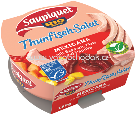 Saupiquet Thunfisch-Salat Mexicana, 160g