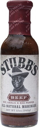 STUBB'S Beef Marinade - Soy, Garlic & Red Pepper, 340g