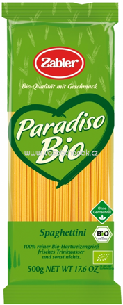 Zabler Paradiso Bio Spaghettini, 500g