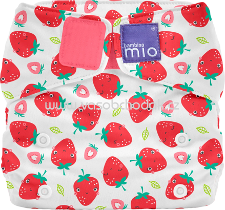 Bambino Mio Stoffwindel miosolo All-in-One, Erfrischende Erdbeere, 1 St