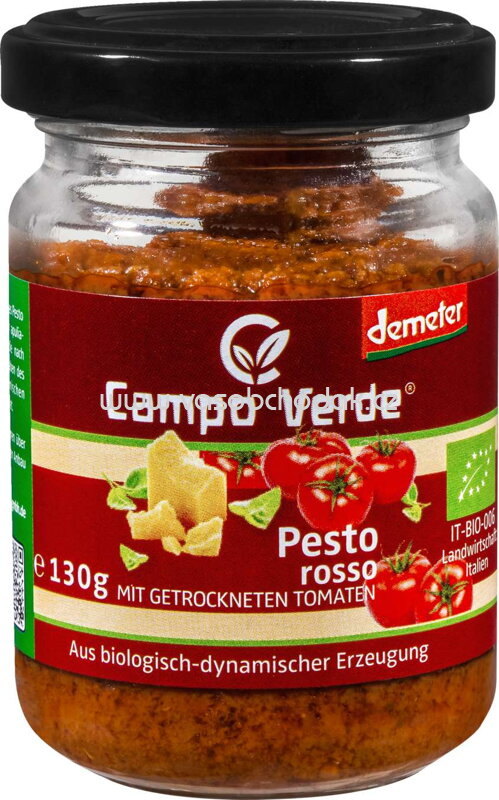 Campo Verde Pesto Rosso, 156 ml