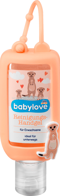 Babylove Reinigungs Handgel Erdmännchen, 50 ml